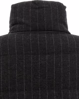 Gray Virgin Wool Full-Length Jacket 5