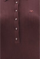 Bordeaux Viscose Casual Dress 3