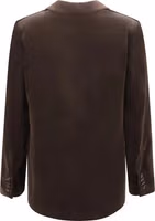 Brown Cotton Blazer 2