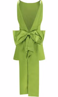 Bicolor Polyester Cocktail Dress 2