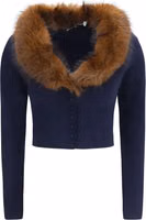 Blue Wool Oves Aries Cardigan 1