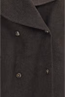 Brown Wool Oves Aries Full-Length Jacket 3