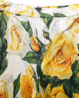 Multicolor Floral High Waist Straight Pants 5