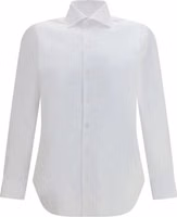 White Cotton Dress Shirt 1