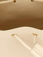 White Lamb Leather Crossbody Bag 4