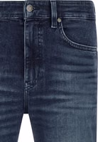 Blue Cotton Tapered Jeans 3