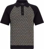 Bicolor Cotton Polo Shirt 1