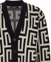 Bicolor Merino Wool Cardigan 3