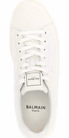 White Calfskin Low Top Sneakers 4