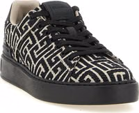 Bicolor Cotton Low Top Sneakers 2