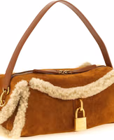 Brown Calfskin Shoulder Bag 3