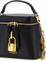 Black Buffalo Leather Handbag 3