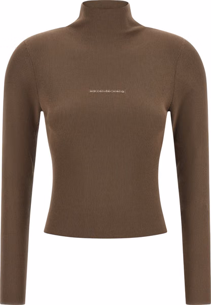 Beige Polyamide Cardigan