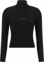 Black Polyamide Cardigan 1
