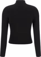 Black Polyamide Cardigan 2