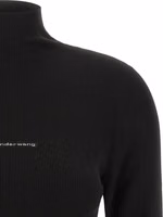 Black Polyamide Cardigan 3