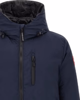 Blue Polyamide Full-Length Jacket 3