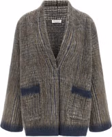 Gray Wool Cardigan 2