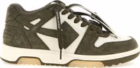 Bicolor Cowhide Athletic Sneakers 1
