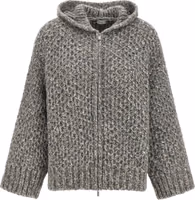 Gray Wool Cardigan 1