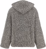 Gray Wool Cardigan 2