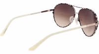 Beige Metal Sunglasses 3
