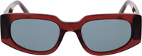 Burgundy Acetate Sunglasses 2
