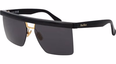 Black Stainless Steel Sunglasses