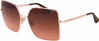 Rose Gold Metal Sunglasses 1