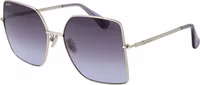 Silver Metal Sunglasses 1