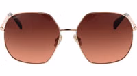 Rose Gold Metal Sunglasses 2