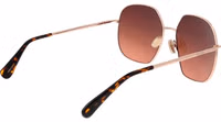 Rose Gold Metal Sunglasses 3