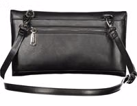 Nero Polyurethane Womens Handbag 2
