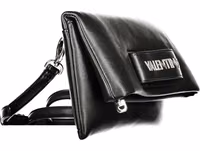 Nero Polyurethane Womens Handbag 3