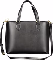 Black Polyurethane Women's Bag 2
