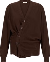 Bordeaux Wool Cardigan 1