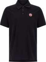 Black Cotton Polo Shirt 1