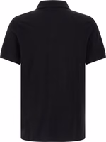 Black Cotton Polo Shirt 2