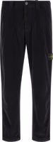 Black Cotton Casual Pants 1