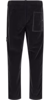 Black Cotton Casual Pants 2