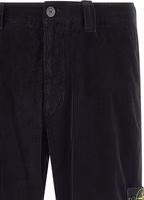 Black Cotton Casual Pants 3