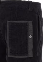 Black Cotton Casual Pants 4