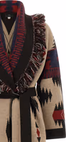 Multicolor Virgin Wool Coat 3