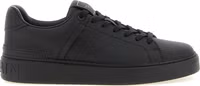 Black Calfskin Low Top Sneakers 1
