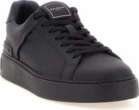 Black Calfskin Low Top Sneakers 2