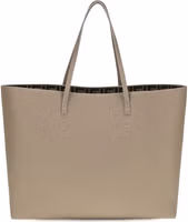 Beige Calf Leather Bos Taurus Shoulder Bag 1