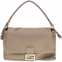 Beige Calf Leather Bos Taurus Shoulder Bag 1