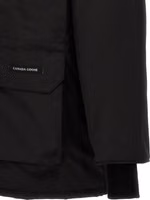 Black Polyester Parka 4