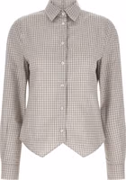 Beige Cotton Blouse 1