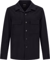 Blue Wool Blouse 1